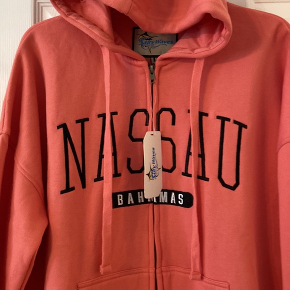 SALTY WAVES ZIP HOODIE size L brand new with tag see all photos - Picture 2 of 12